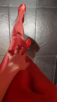 Someone Bought Me Red Tights) I Like It)
