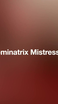 Dominatrix Mistress April, anální šukání otrokyně