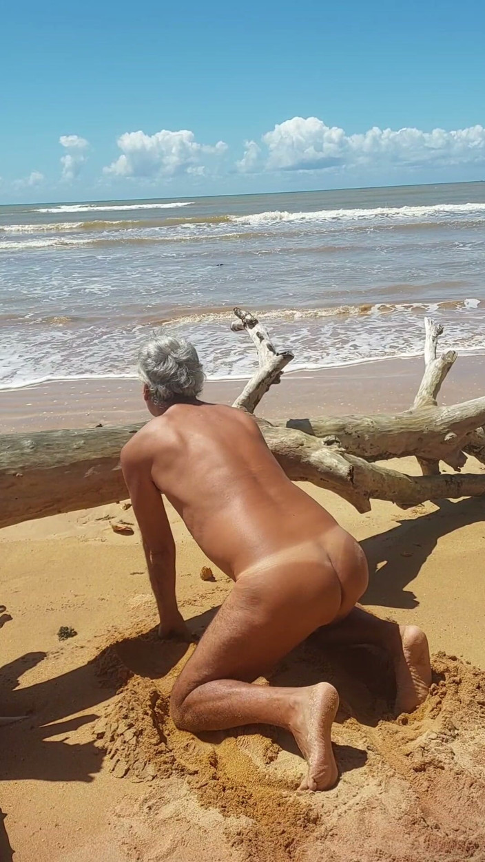 Ladysilvas: Ladysilva - ตูดสุดฮอตของฉันผิวสีแทนบนชายหาด