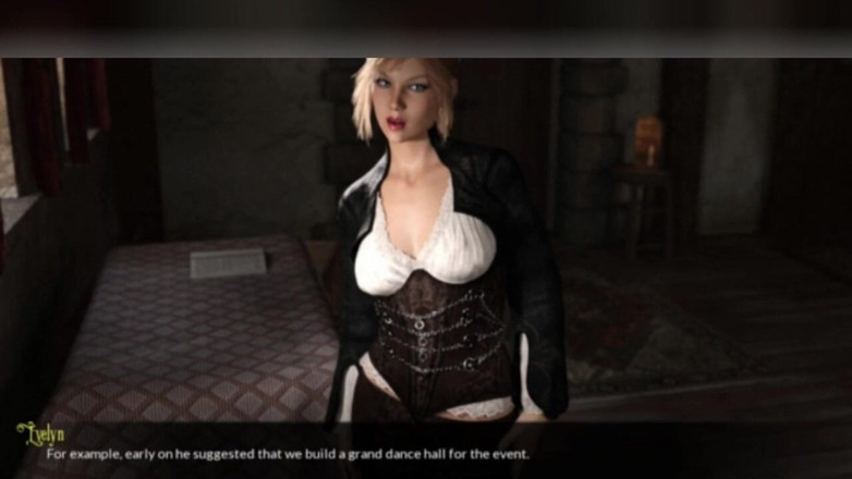 3DXXXTEEN2 Cartoon: O plugue de madeira da Evelyn. 3D pornô cartoon sexo