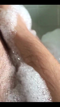 Sensual Hairy Body Worship in the Bathtub
