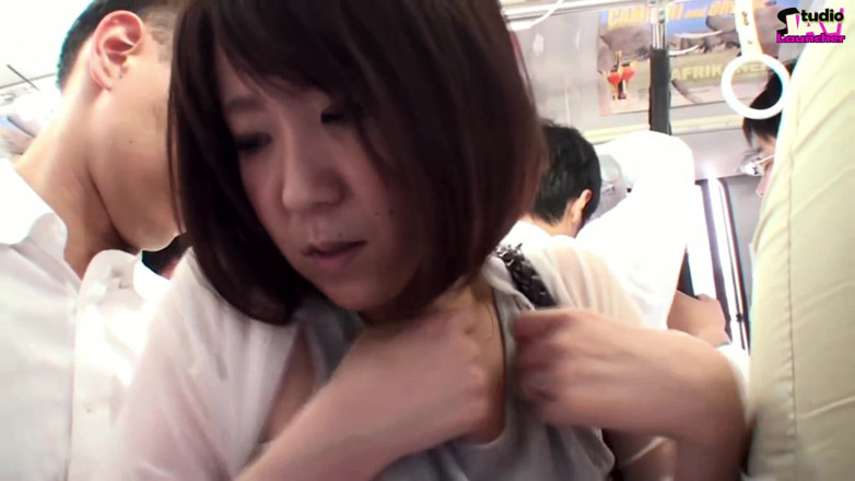Studio JAV Launcher: Crowded Bus Heat - a Married Woman Notices and the Tension...