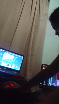 Stepmom Comes to See What I'm Doing on the Computer