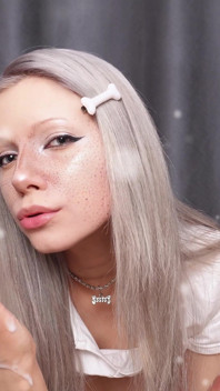 Swallows Sperm and Smears It All Over Her Tits!