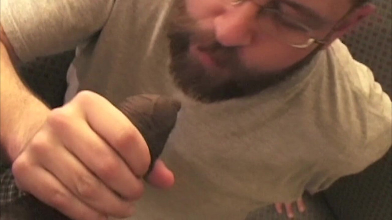 Oldschool X: Mature Bearded Gay Devours Massive BBC Deeply
