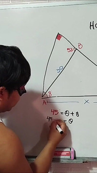 13 trigonométrie : triangles notables - olympiades
