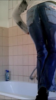 Yasmin Squirt Durch Jeans! Mess Explosion