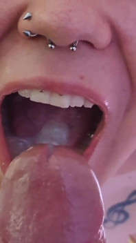 My Favorite Thing Is Swallowing All the Cum After a Great Fuck.