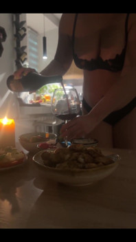I Cooked Chicken Wings for Dinner Today