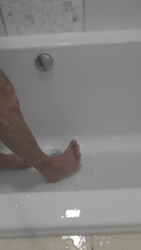 I Need a Foot Slave to Worship My Feet in the Shower