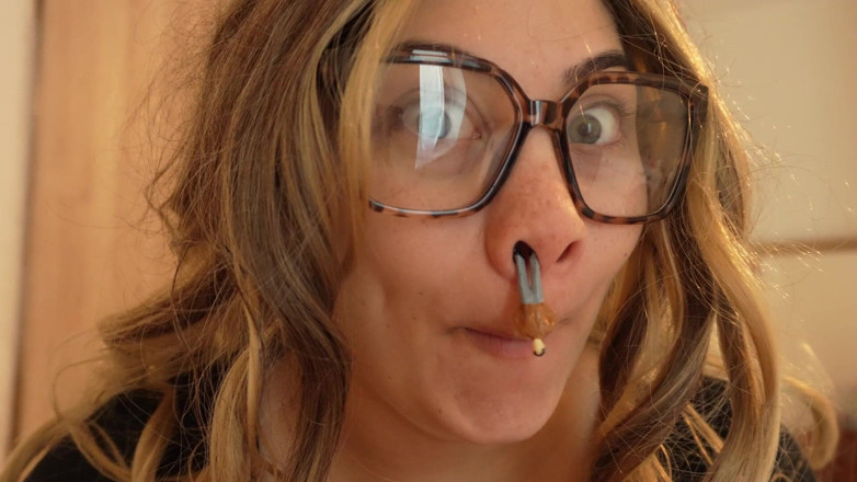 AmayaMori: Fetish muka adik tiri gergasi dia membuatkan Grimaces Ahegao Faces...