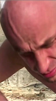 Beefcake Knocked Out by Young Skinhead
