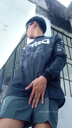 Troye_AsianPinoy: 长骑tapos jakol sa Sementeryo。Sarap Marami Akong Nilabas
