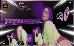 Gloryhole Jade is sucking Damon