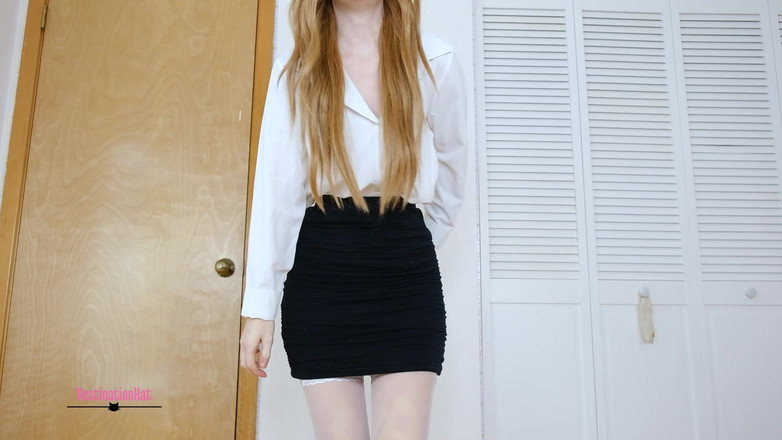 Destination Kat: Éjaculation sur mon cul