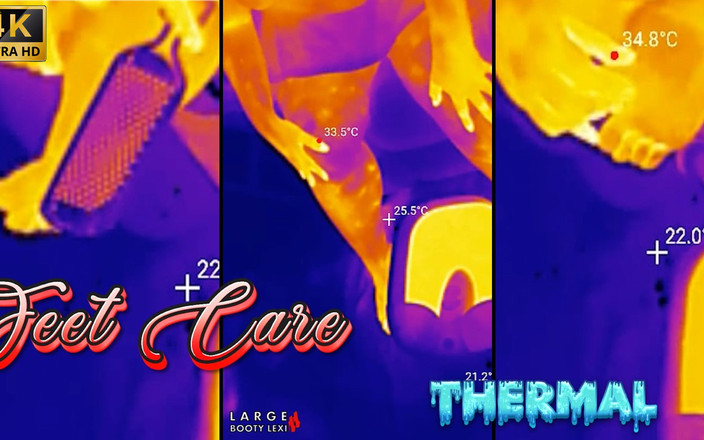 largebootylexi: Voetenzolen worden gemalen, geboeid en gesmeerd totdat ze in glanzende...