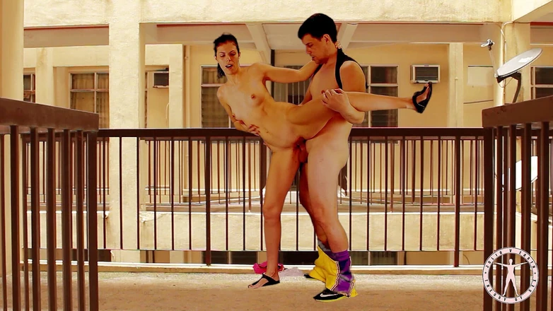 TheoryOfSex: He makes her to fuck in outdoor. Earth sex. Collection 2....