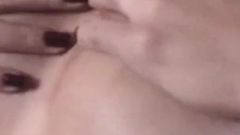 Hot brunette masturbating in brazilian amateur video