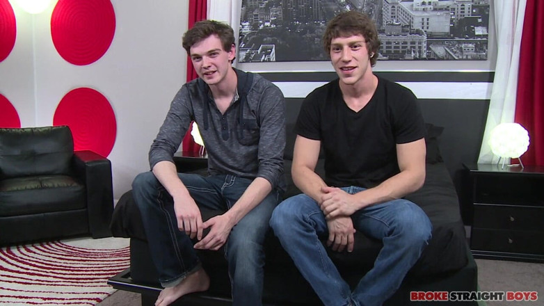 Broke Straight Boys: Dimitri First Time Fucking a Guy