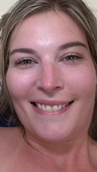 Chunky Amateur Loves Anal Creampie