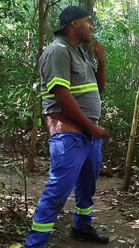 Cumming dans le parc