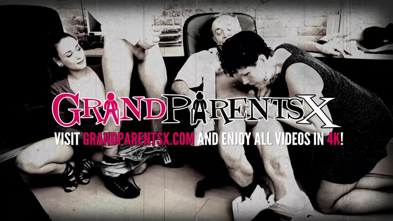 Grandparents X: Une séance d'entraînement sexy chez GrandParentsx