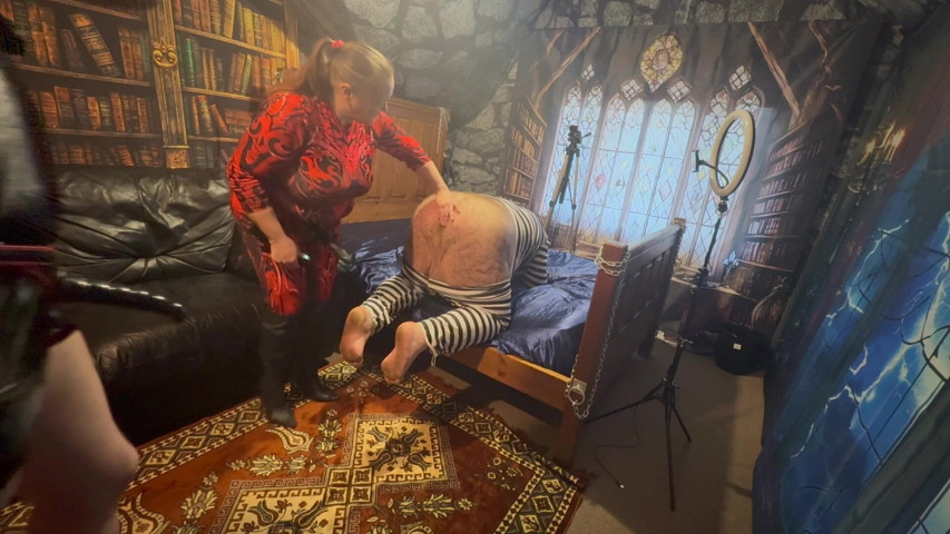 Part 1:- Domina Satana, Mistress Carrie Does a Double Domme Session (Aaexperinces trans)