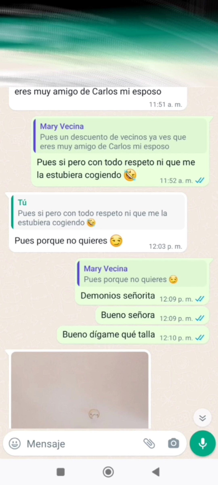 Mexicasero: Latina-nachbarin mary wurde wirklich geil und schickte mir bilder