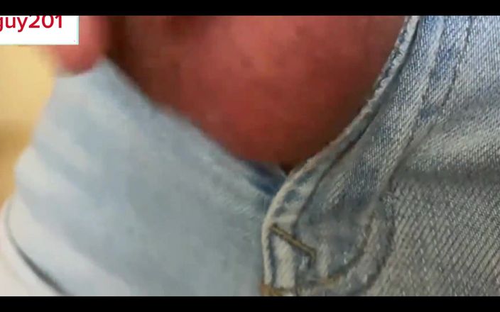 Bigbadfriendlyguy: Hot Guy Masturbating Through Jeans While Moaning, Precumming, Dirty Talking...