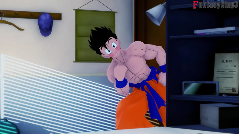 Fantasy king: Goku befriedigt videl nicht, also hilft Gohan ihr - dragon ball...