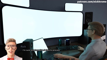Visual Novels: SexBot 28 - gorgeous boobs tutor