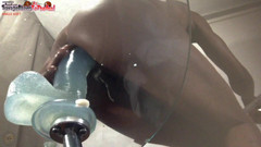 Ass Monkey: Ogromny dildo głęboki tyłek jebanie | kąt 6of7