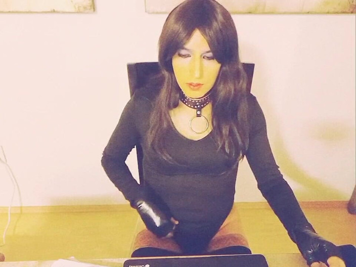 Tammy sissy slave: Masturbazione ricca a casa