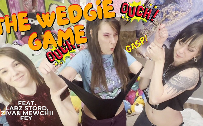 Ziva Fey: Ziva Fey - Wedgie Game With Mewchii Fey And Larzstord
