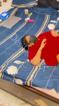 Isteri Dalam Baju Merah Panas Membuatkan Suami Kalah Kawalan Tegar - Seks Tegar Semua Terbuka