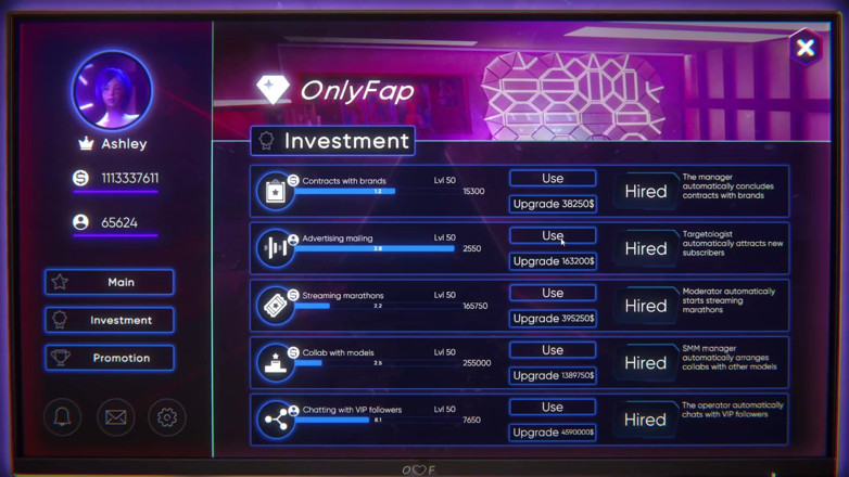 LewdArcade: Onlyfap Simulator 3 Game Porno [permainan penuh] permainan seks, permainan telanjang