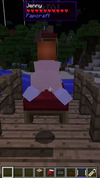 Minecraft Jenny Mod Fapcraft - Nami is geil en heeft een paar mooie tieten en kont!