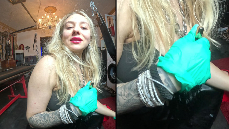 Queen_of_BDSM: Vaše varlata musí snášet utrpení kvůli vaší paní!