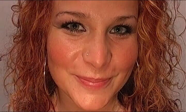 GANGBANG and BIG BOOBS: Ruda dziwka Rams 30 cm Dildo w cipce