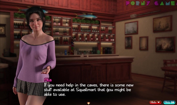 Porny Games: Treasure of Nadia - Lízání kundičky na kostele s křikem (1/4)