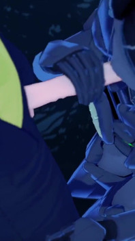 Necron anime flicka BJ | Warhammer 40k Hentai