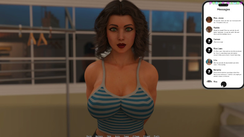 Porny Games: University Days by Greebo - College Coitus Interuptus, the Cleaning Guy...