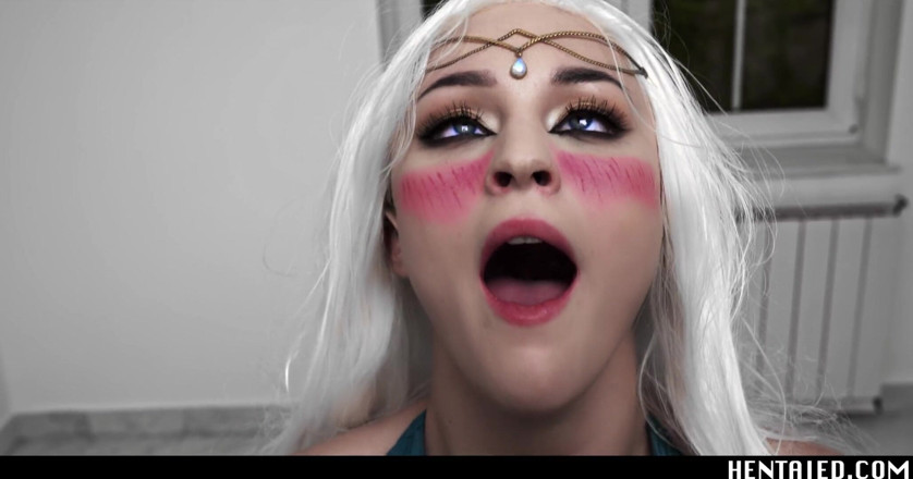 Hentaied: Verkliga livet hentai - Elf mjölkar överallt medan han knullar en stor...