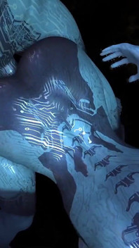 Cortana Is Having Trouble with One of Her Clones - Halo Porn Parody