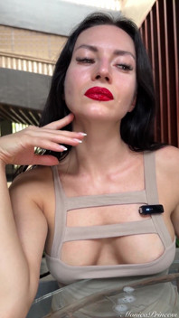 Saliva Con Lápiz Labial Rojo Y Adoración De Babas - Provocación De Labios Fetiche