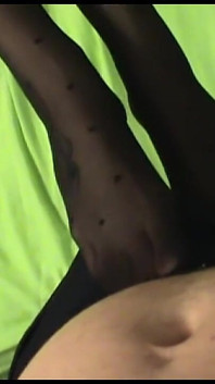 Sexy Pantyhose Footjob
