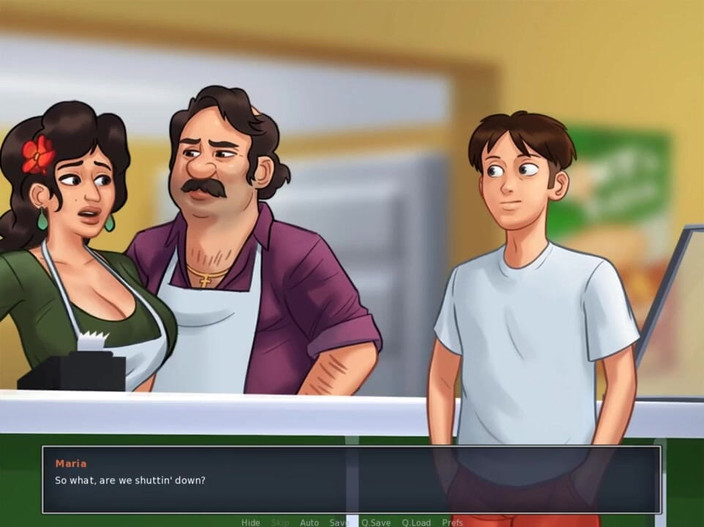 Miss Kitty 2K: Summertime Saga V0.20 - Peraturan Pizza Lady - Pt.215