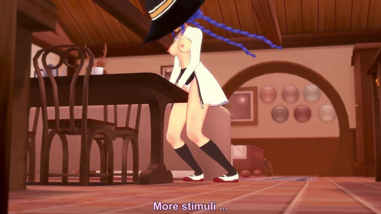 Wraith ward: Roxy Frecare pe colțul mesei - Mushoku Tensei Hentai