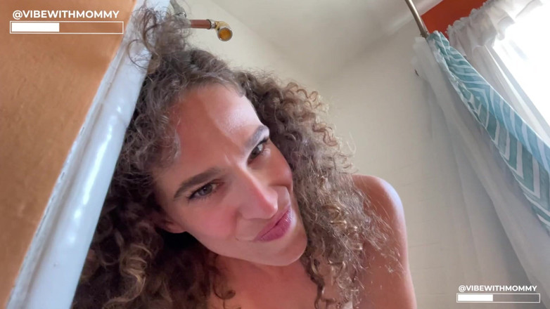 VibeWithMommy: Cheating stepmom breast feed pee and cum