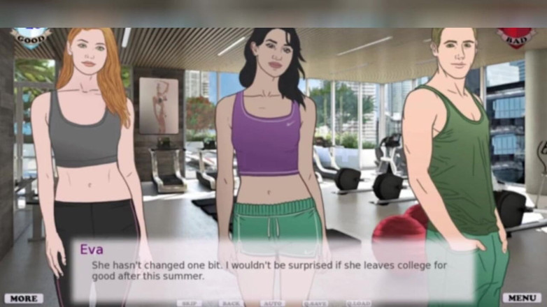 3DXXXTEEN2 Cartoon: Похід на пляж. 3d порно мультиплікаційний секс